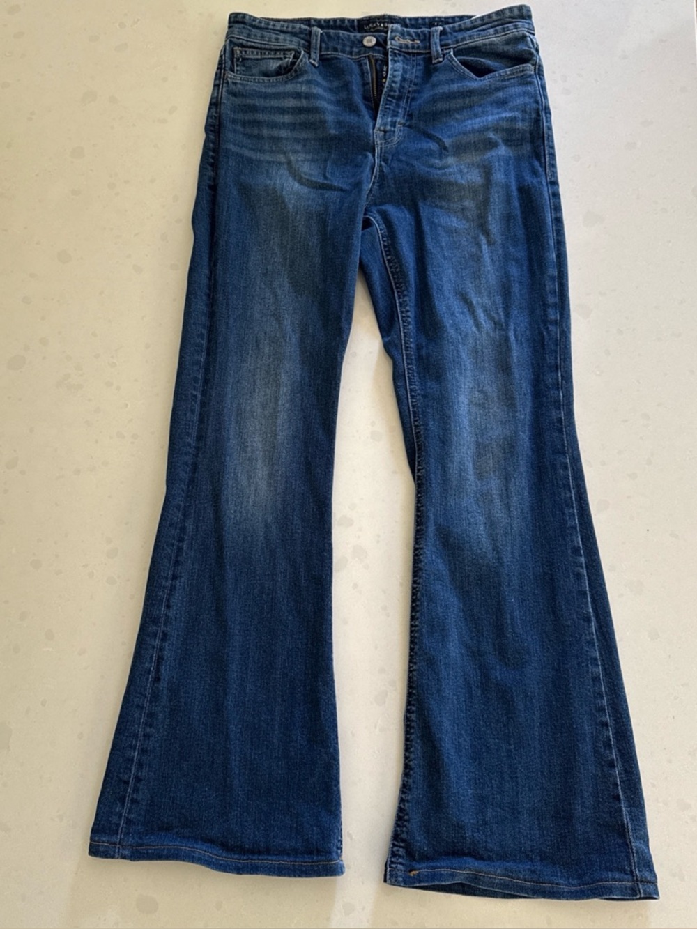 Lucky Brand Blue Flare Jeans